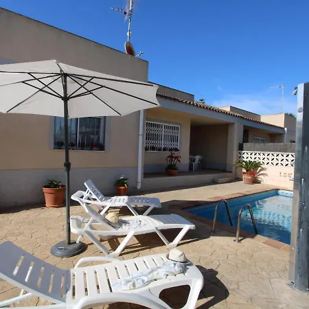 Casa Cerca Del Mar Con Piscina Privada, Wifi Gratis, Aire Acondicionado Opcional, Admite Mascotas - Es-184-43 Holiday home Riumar