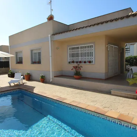Casa Cerca Del Mar Con Piscina Privada, Wifi Gratis, Aire Acondicionado Opcional, Admite Mascotas - Es-184-43 Riumar