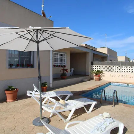 Casa Cerca Del Mar Con Piscina Privada, Wifi Gratis, Aire Acondicionado Opcional, Admite Mascotas - Es-184-43